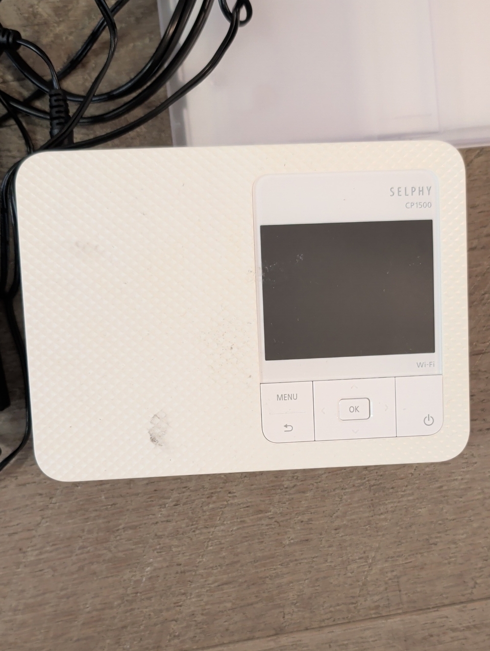 Canon SELPHY CP1500 Compact Photo Printer - White